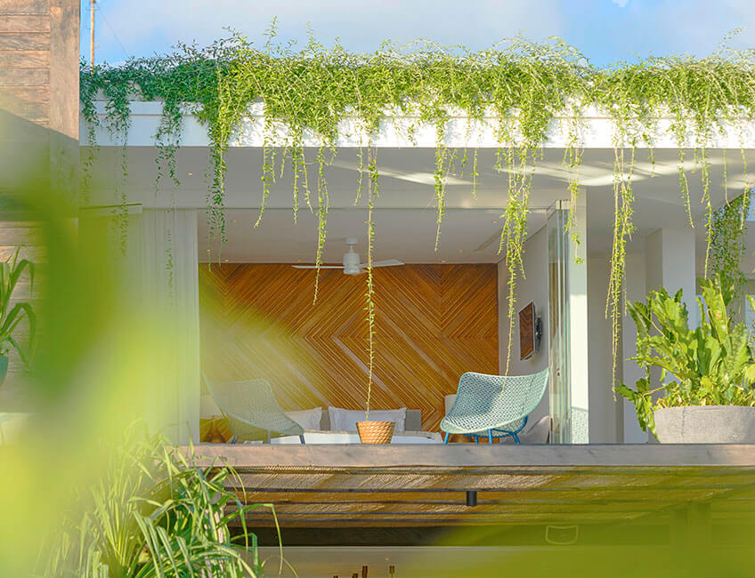 Noku Beach House - Master bedroom's balcony
